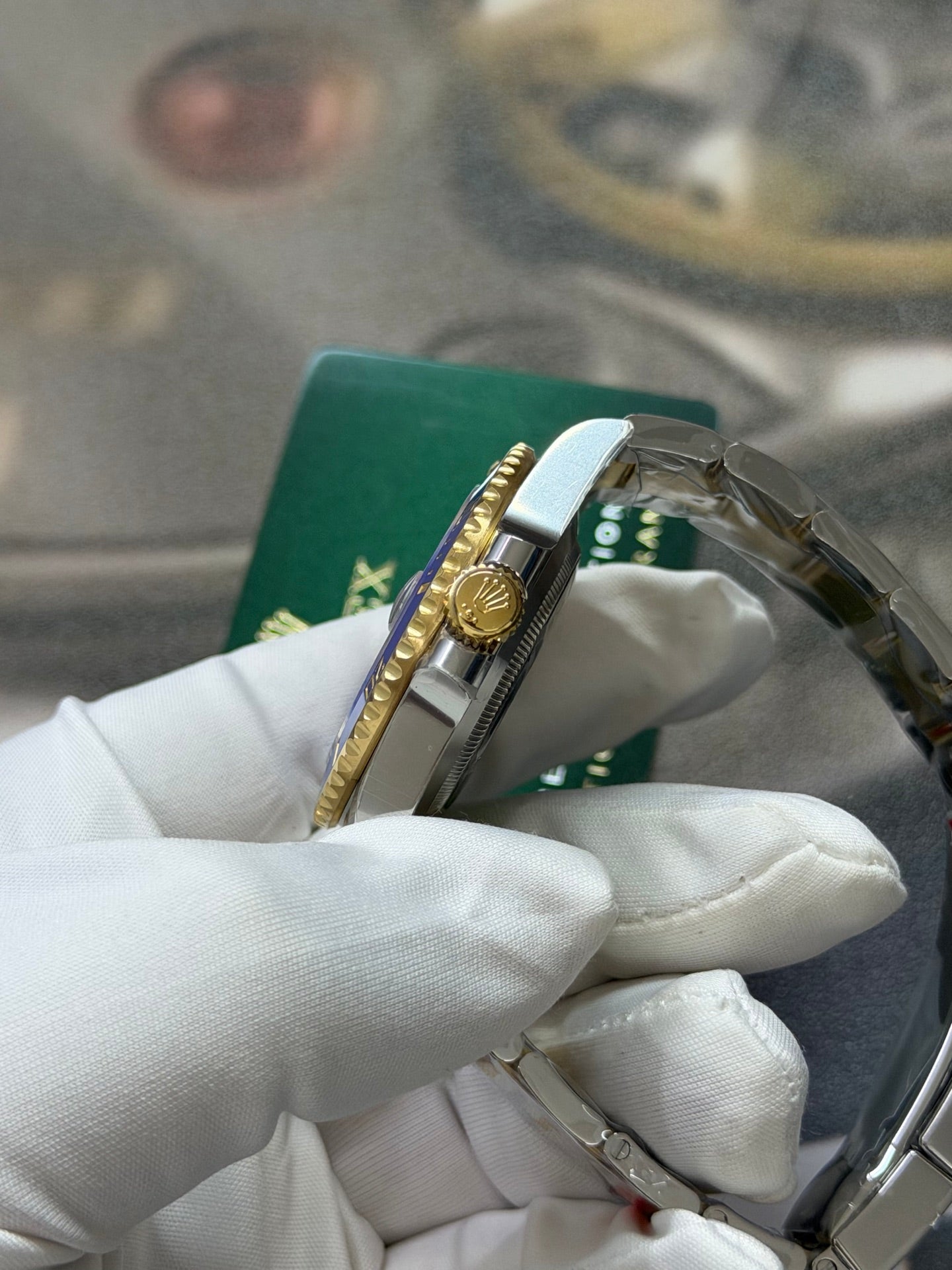 Rolex Submariner Date "Bluesy" Two-Tone Blue Dial Luxury Watch