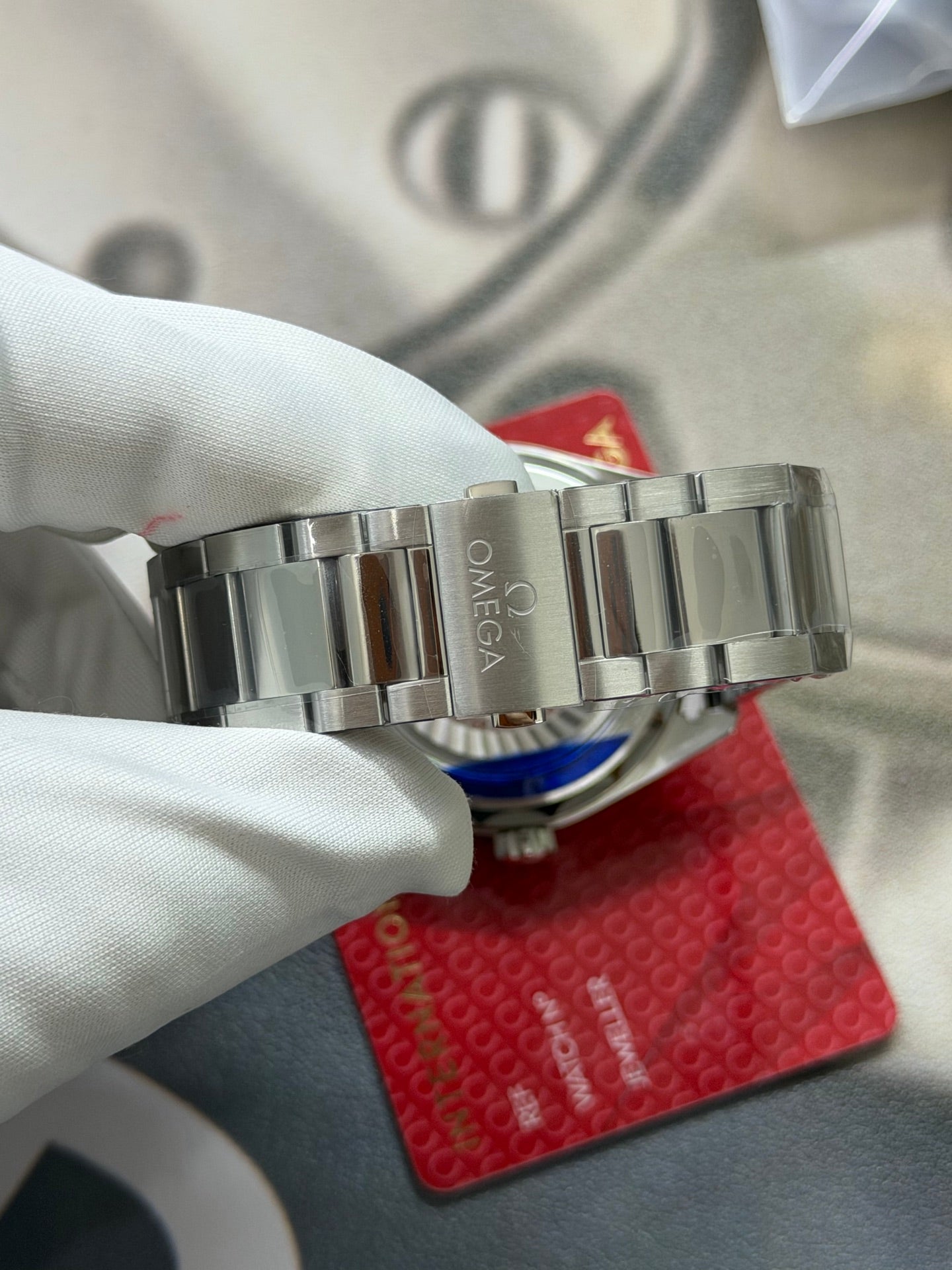 Omega Seamaster Aqua Terra Worldtimer Blue Dial Luxury Watch