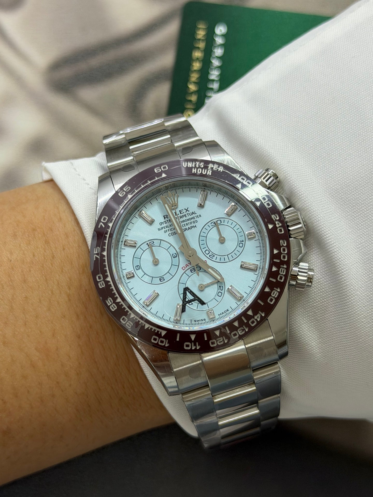 Rolex Cosmograph Daytona Ice-Blue Dial Luxury Chronograph Watch