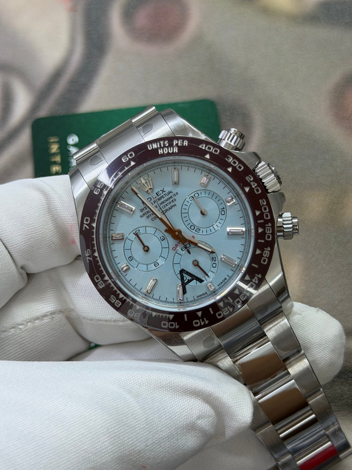 Rolex Cosmograph Daytona Ice-Blue Dial Luxury Chronograph Watch