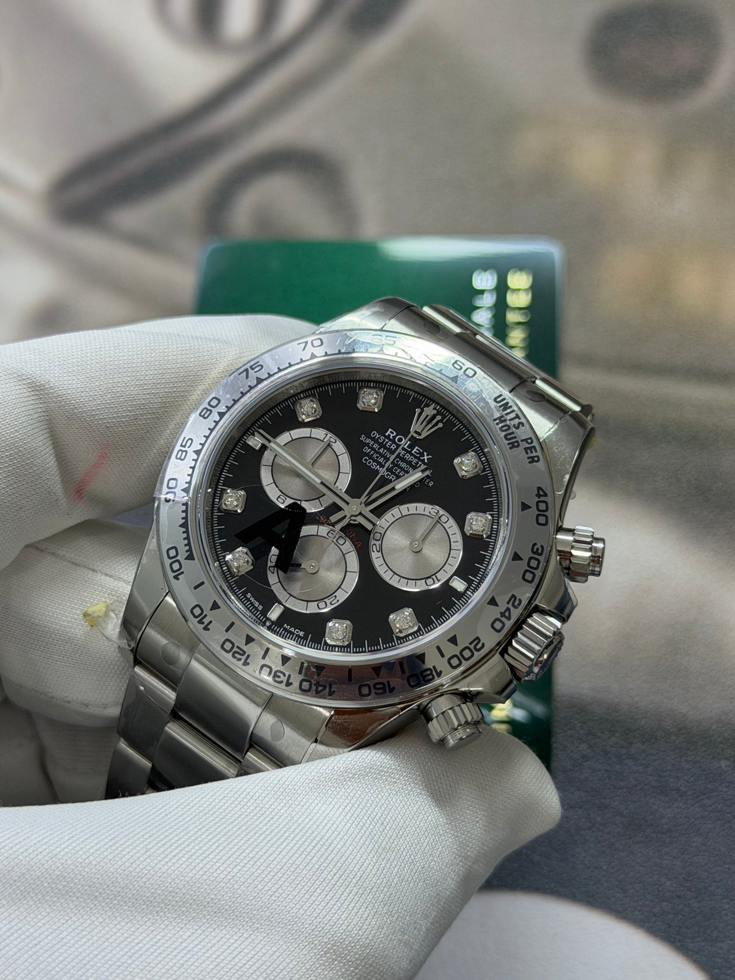 Rolex Cosmograph Daytona 126509-0002 18kt White Gold Luxury Watch