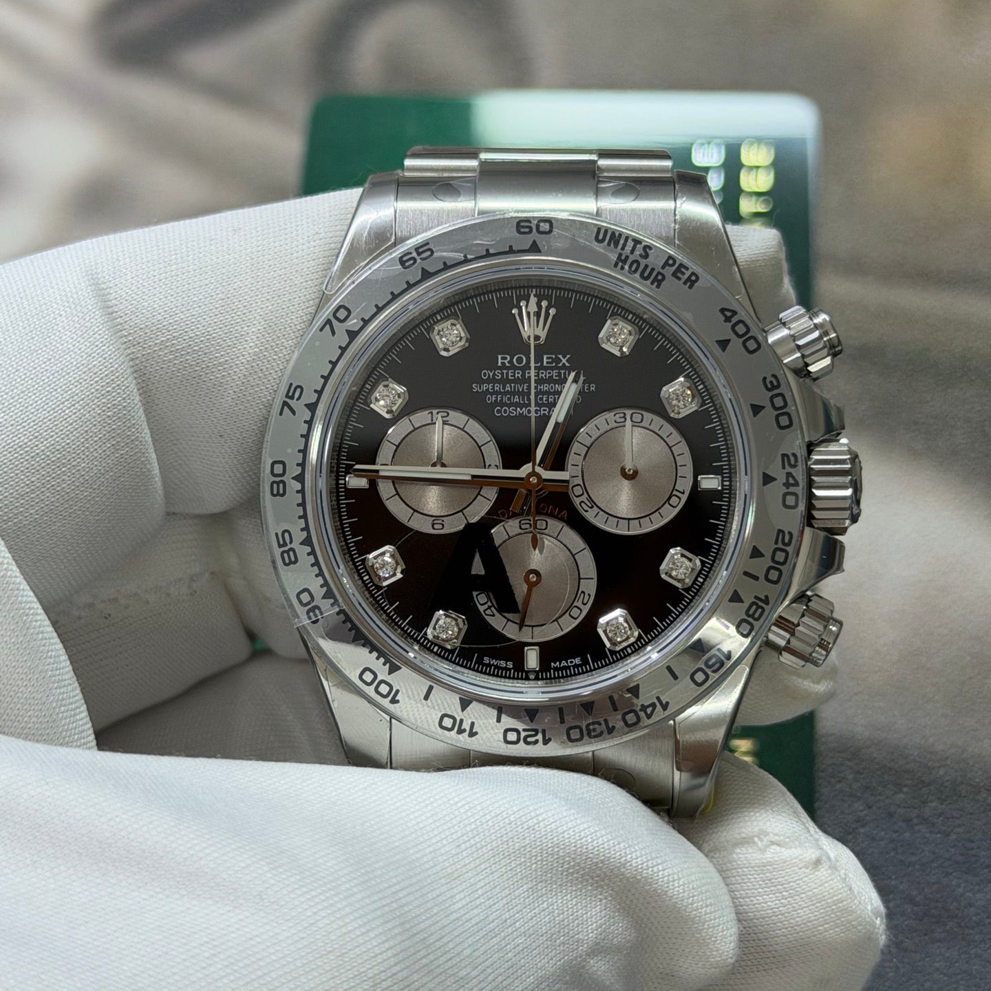 Rolex Cosmograph Daytona 126509-0002 18kt White Gold Luxury Watch