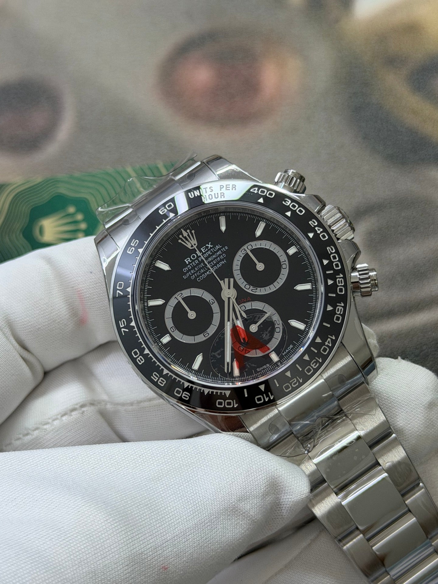 Rolex Cosmograph Daytona 126500LN with Black Ceramic Bezel