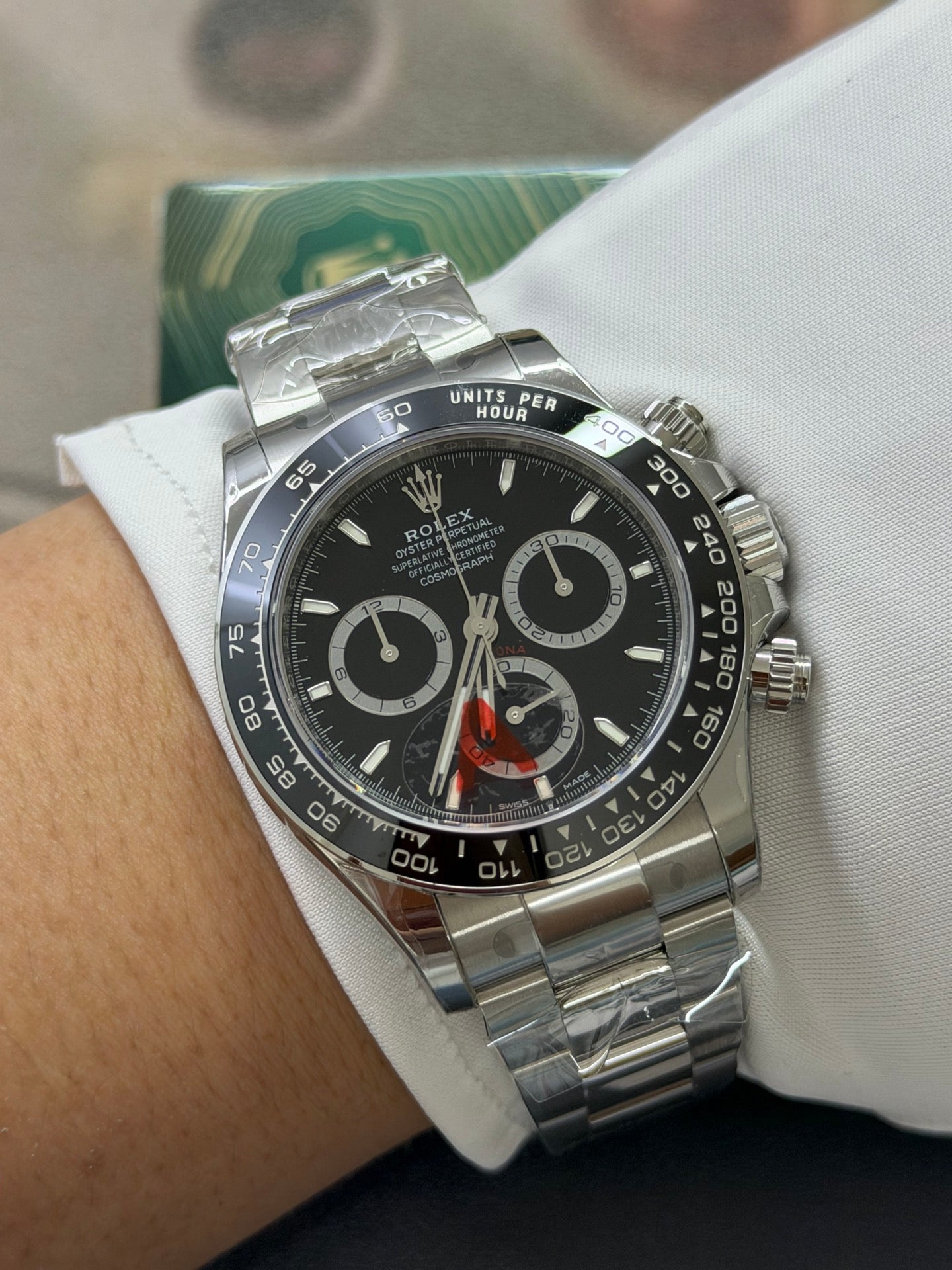 Rolex Cosmograph Daytona 126500LN with Black Ceramic Bezel