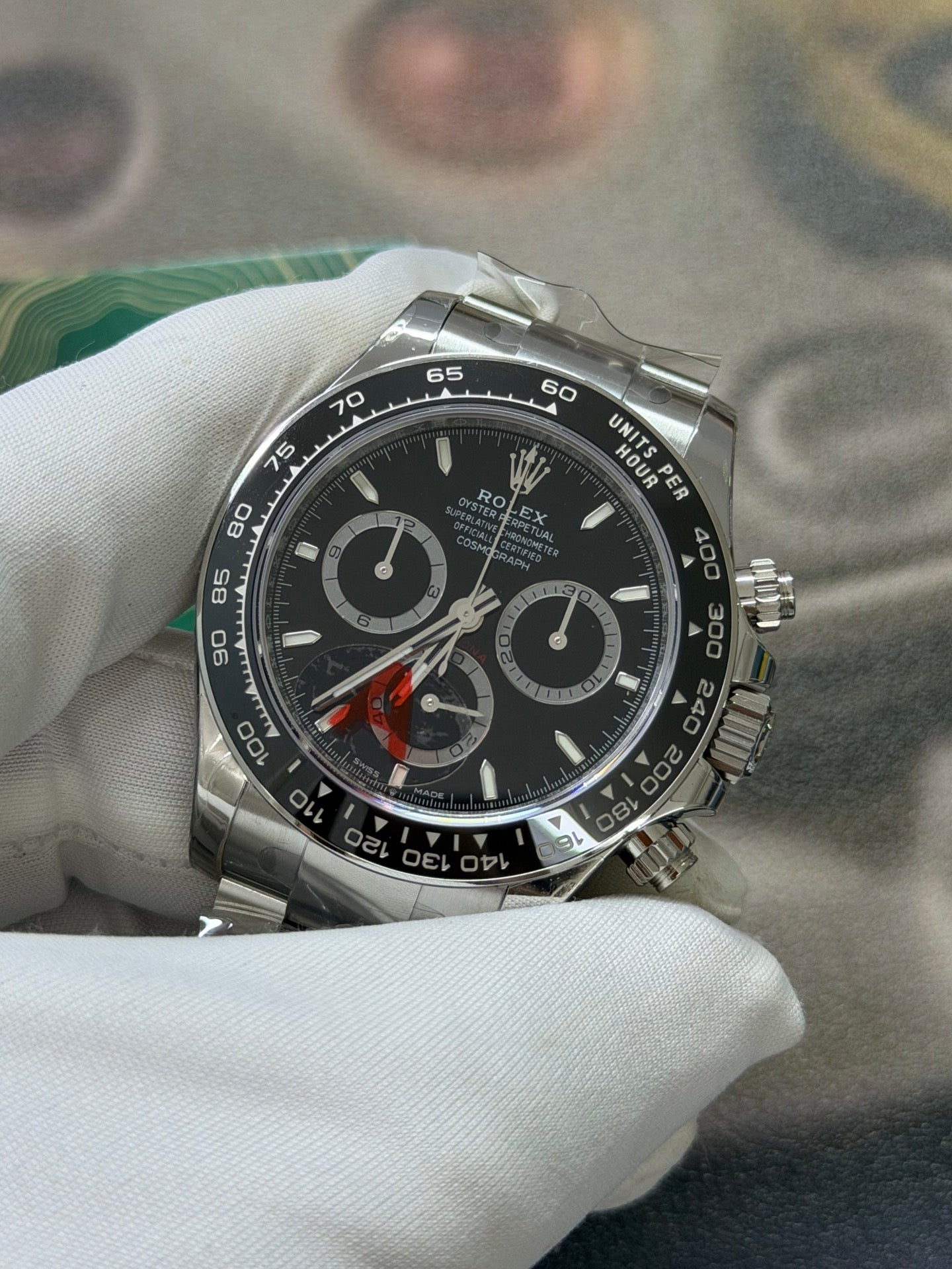 Rolex Cosmograph Daytona 126500LN with Black Ceramic Bezel