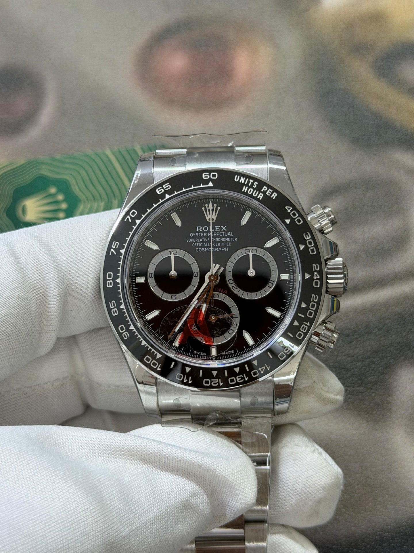 Rolex Cosmograph Daytona 126500LN with Black Ceramic Bezel