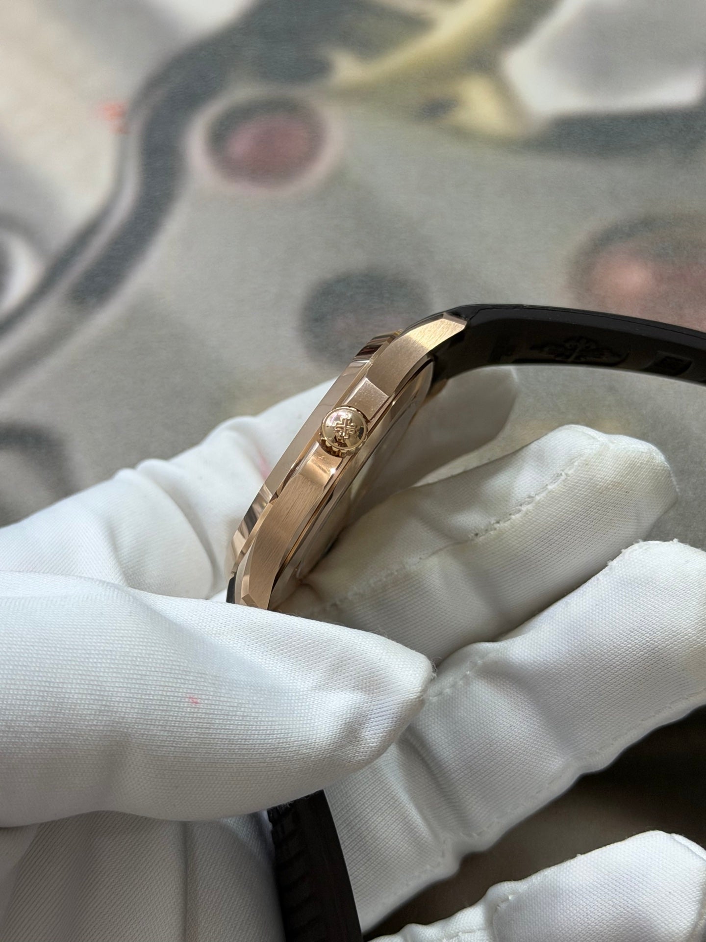 Patek Philippe Aquanaut 5167R-001 Rose Gold Watch with Chocolate Brown Dial