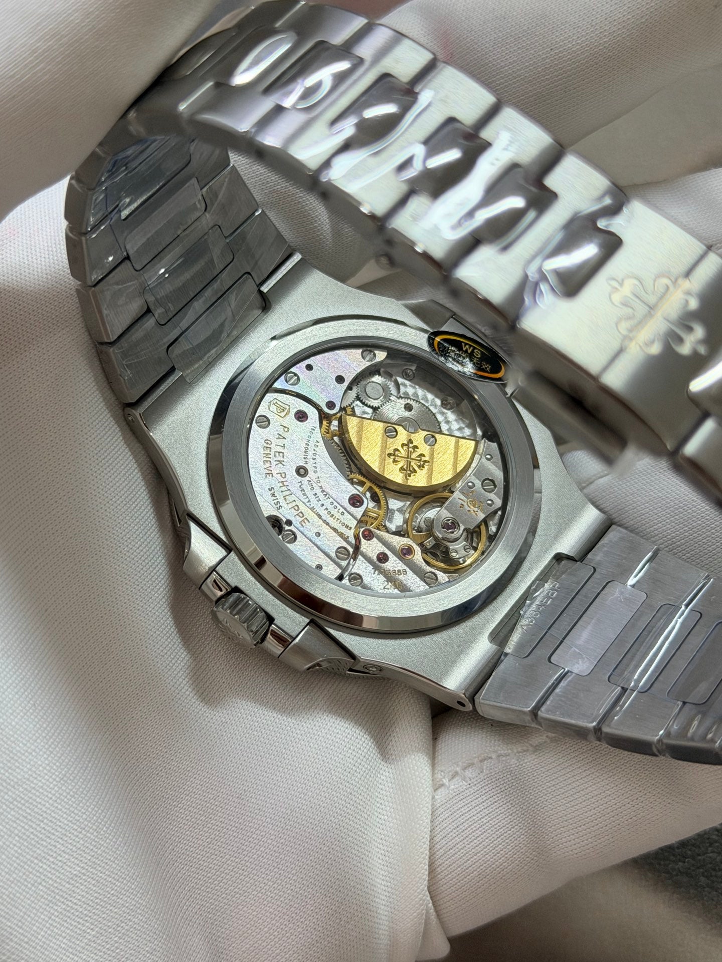 Patek Philippe Nautilus Moon Phase 5712/1A Blue Dial Stainless Steel Watch