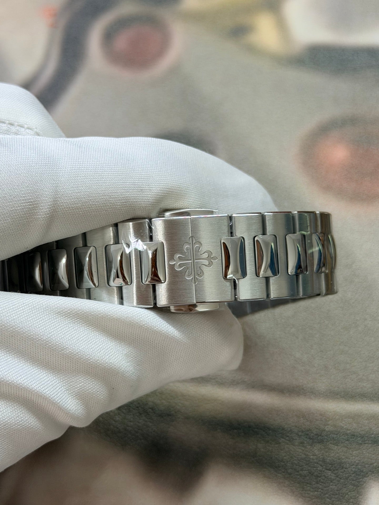 Patek Philippe Nautilus Moon Phase 5712/1A Blue Dial Stainless Steel Watch