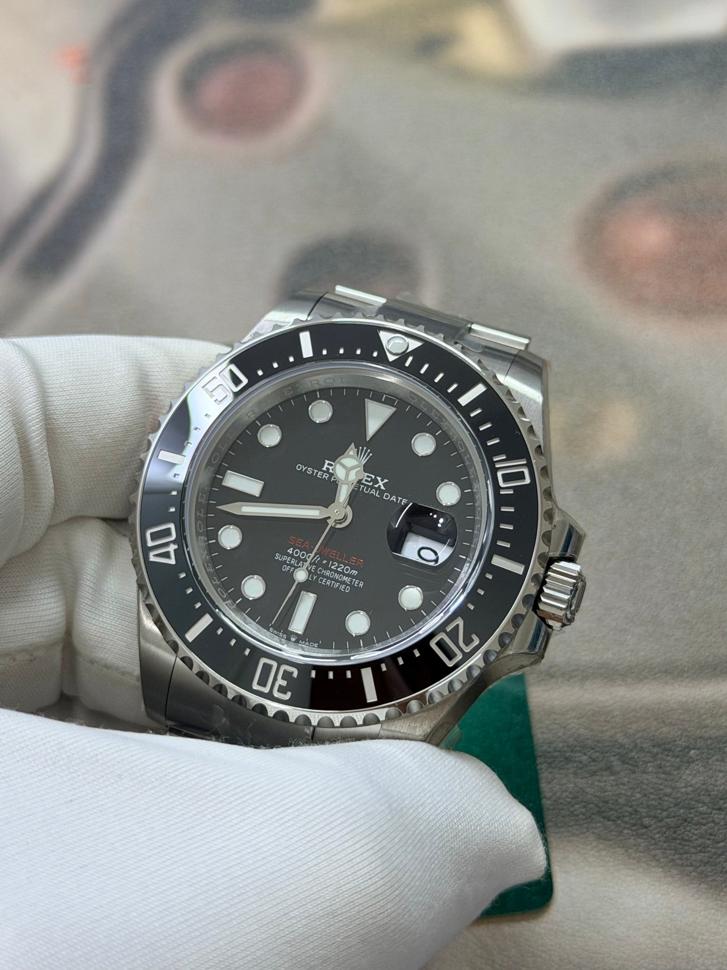 Rolex Sea-Dweller 43mm Ref. 126600 with Red Sea-Dweller Dial Text