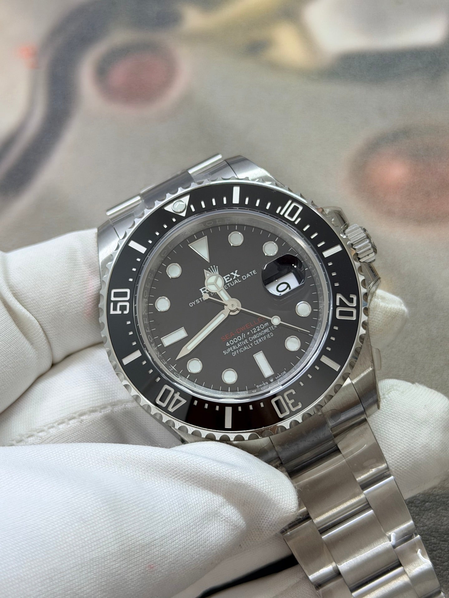 Rolex Sea-Dweller 43mm Ref. 126600 with Red Sea-Dweller Dial Text