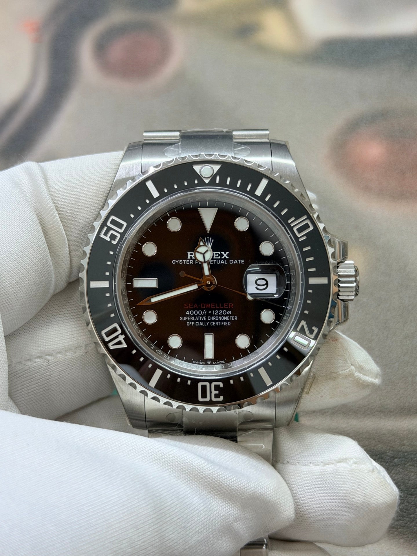 Rolex Sea-Dweller 43mm Ref. 126600 with Red Sea-Dweller Dial Text