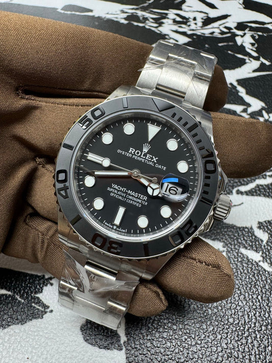 Rolex Yacht-Master 42 RLX Titanium with Black Dial & Titanium Bracelet