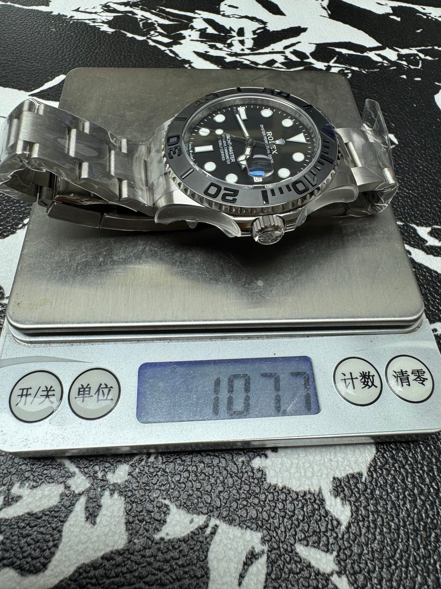 Rolex Yacht-Master 42 RLX Titanium with Black Dial & Titanium Bracelet