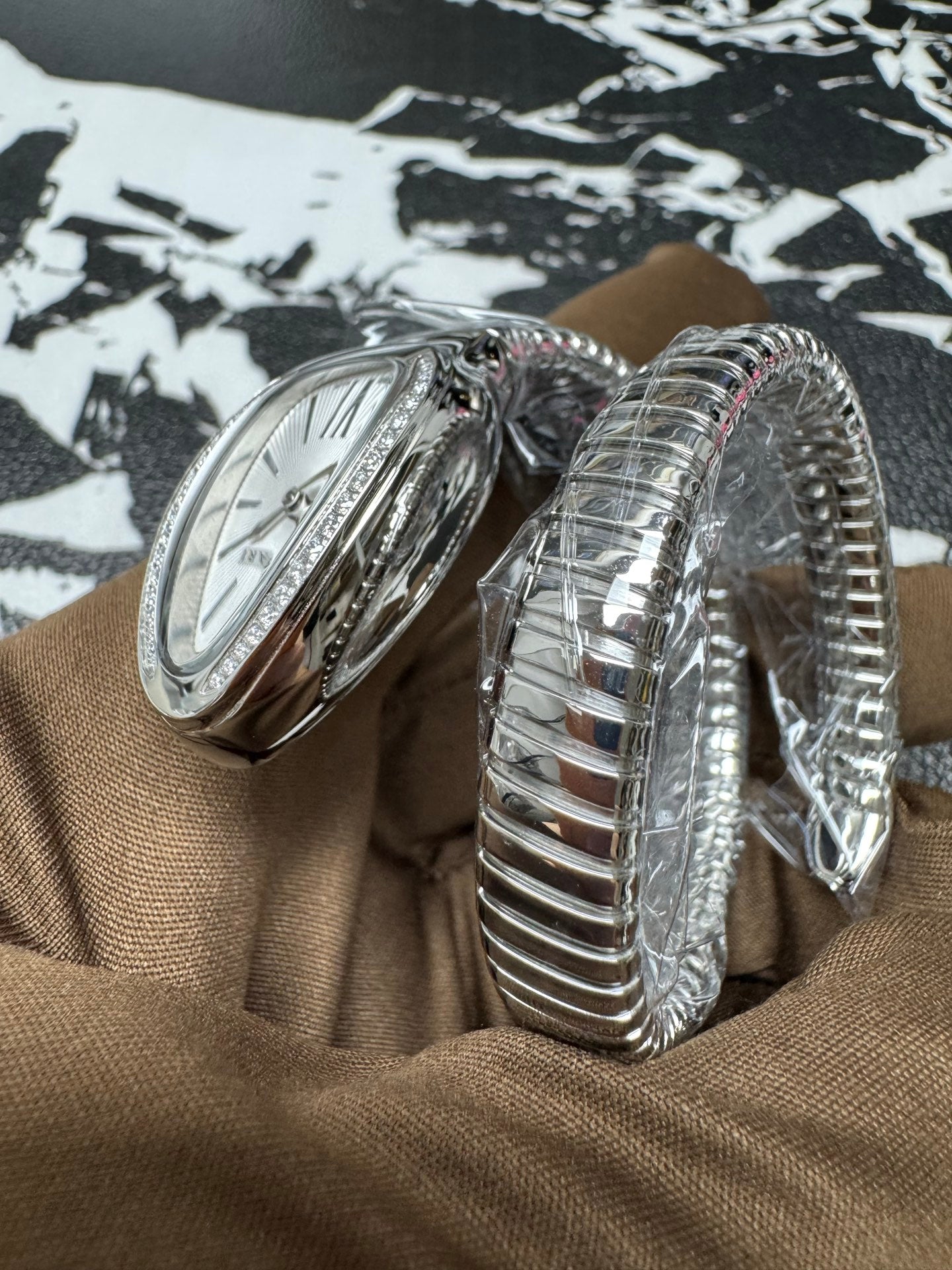 BVLGARI Serpenti Seduttori Diamond Bezel Luxury Watch