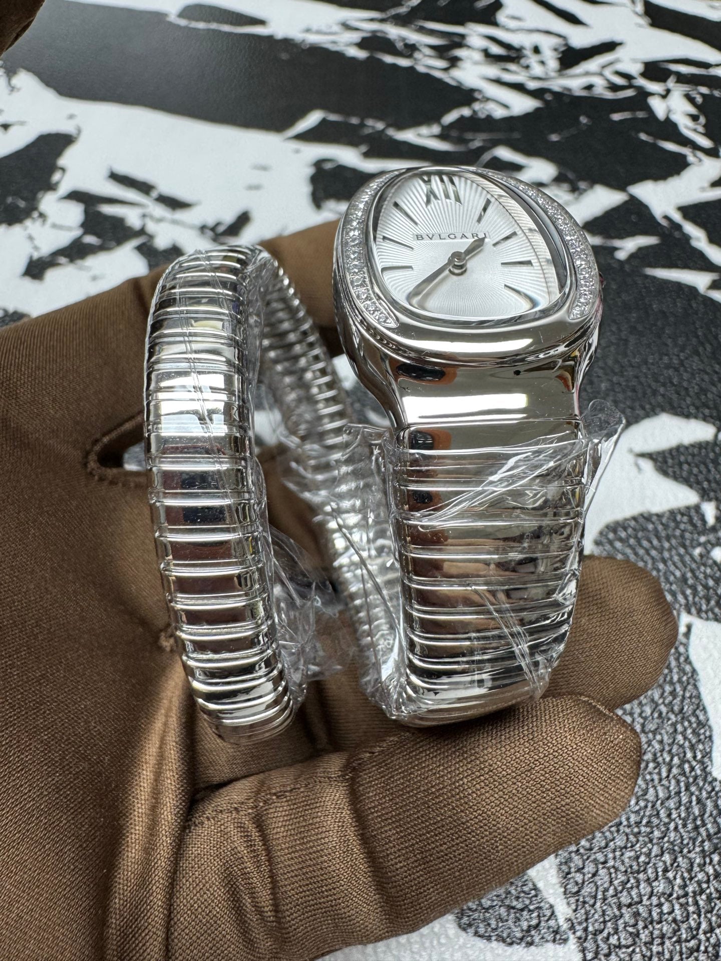 BVLGARI Serpenti Seduttori Diamond Bezel Luxury Watch