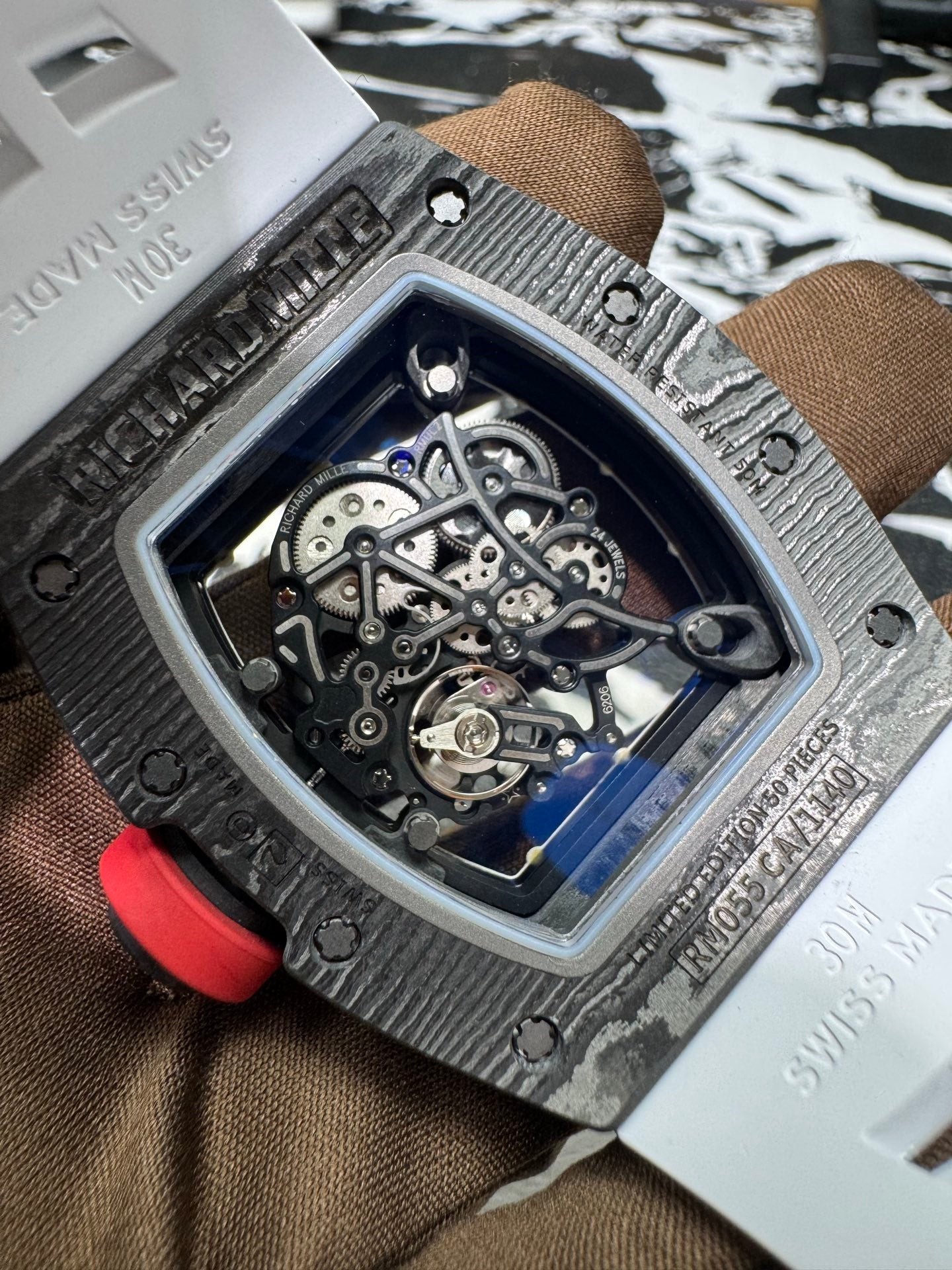 Richard Mille RM 055 Bubba Watson NTPT Carbon Luxury Watch Review