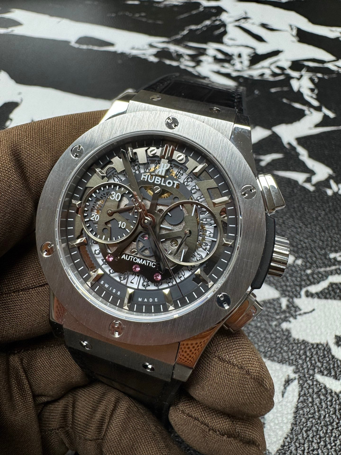 Hublot Classic Fusion Aerofusion 45mm Titanium Skeleton Watch Review & Features