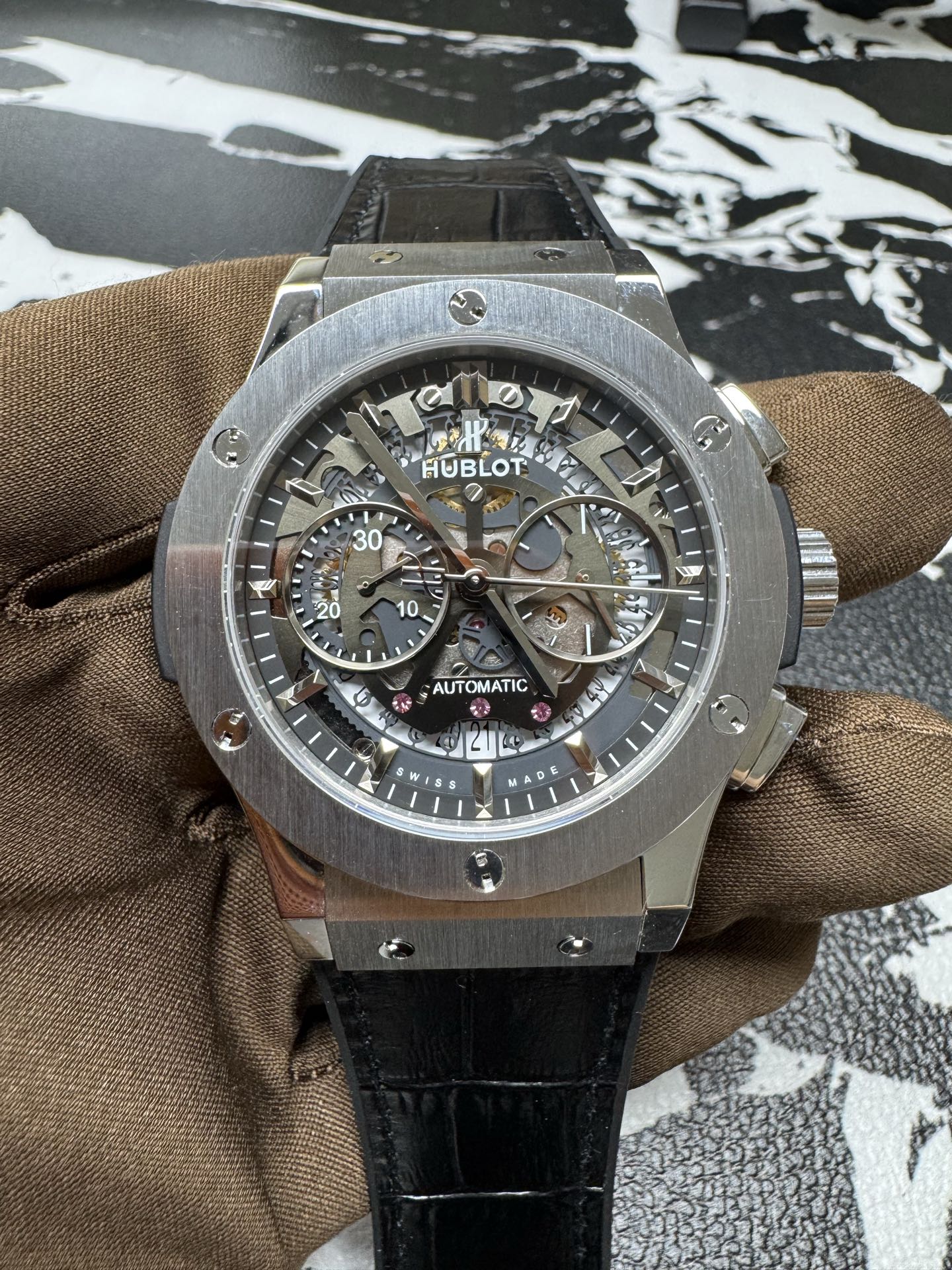 Hublot Classic Fusion Aerofusion 45mm Titanium Skeleton Watch Review & Features
