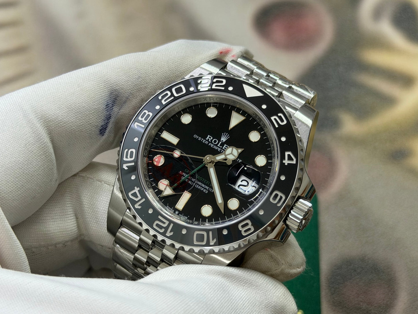 Rolex Datejust Slate Dial Diamond Hour Markers with Fluted Bezel Luxury Watch