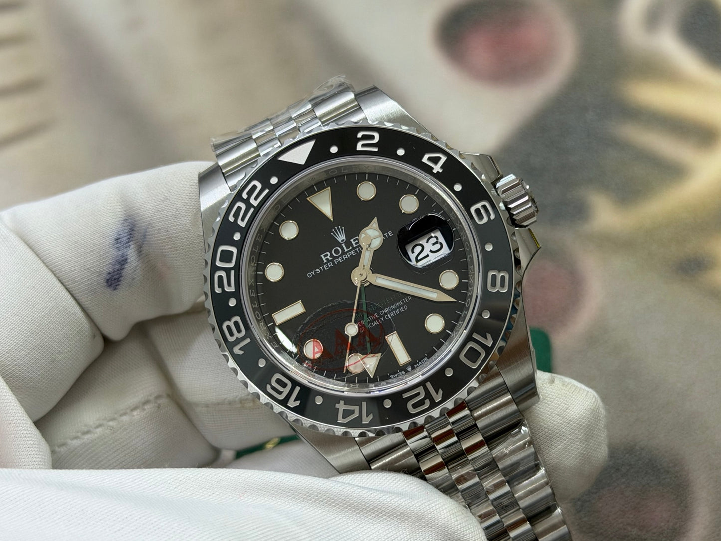 Rolex Datejust Slate Dial Diamond Hour Markers with Fluted Bezel Luxury Watch