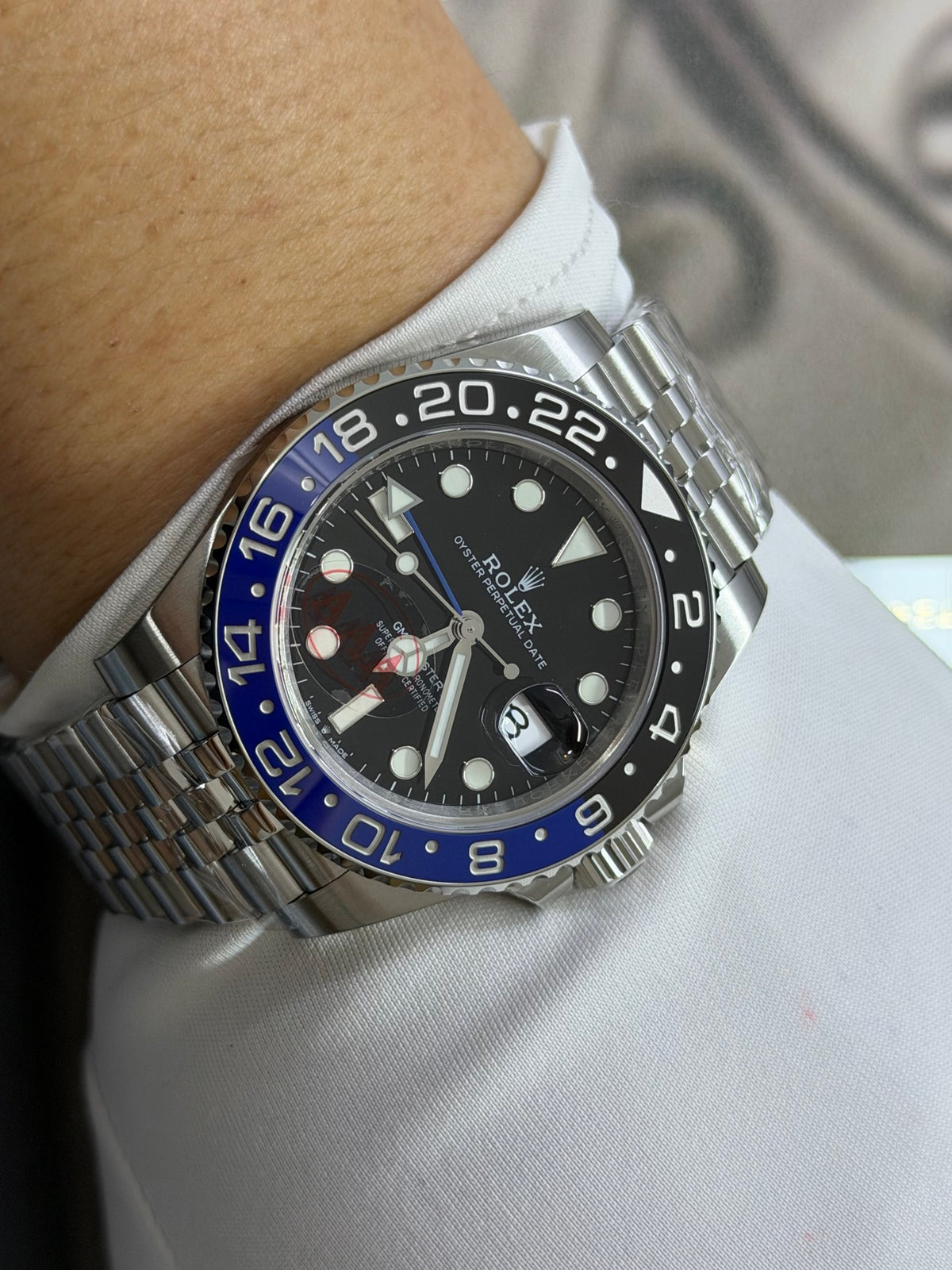 Rolex GMT-Master II “Batman” with Black & Blue Ceramic Bezel