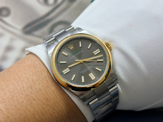 Rolex Oyster Perpetual 41 “100 Years” Anniversary Edition Ref. 134303 Yellow Rolesor