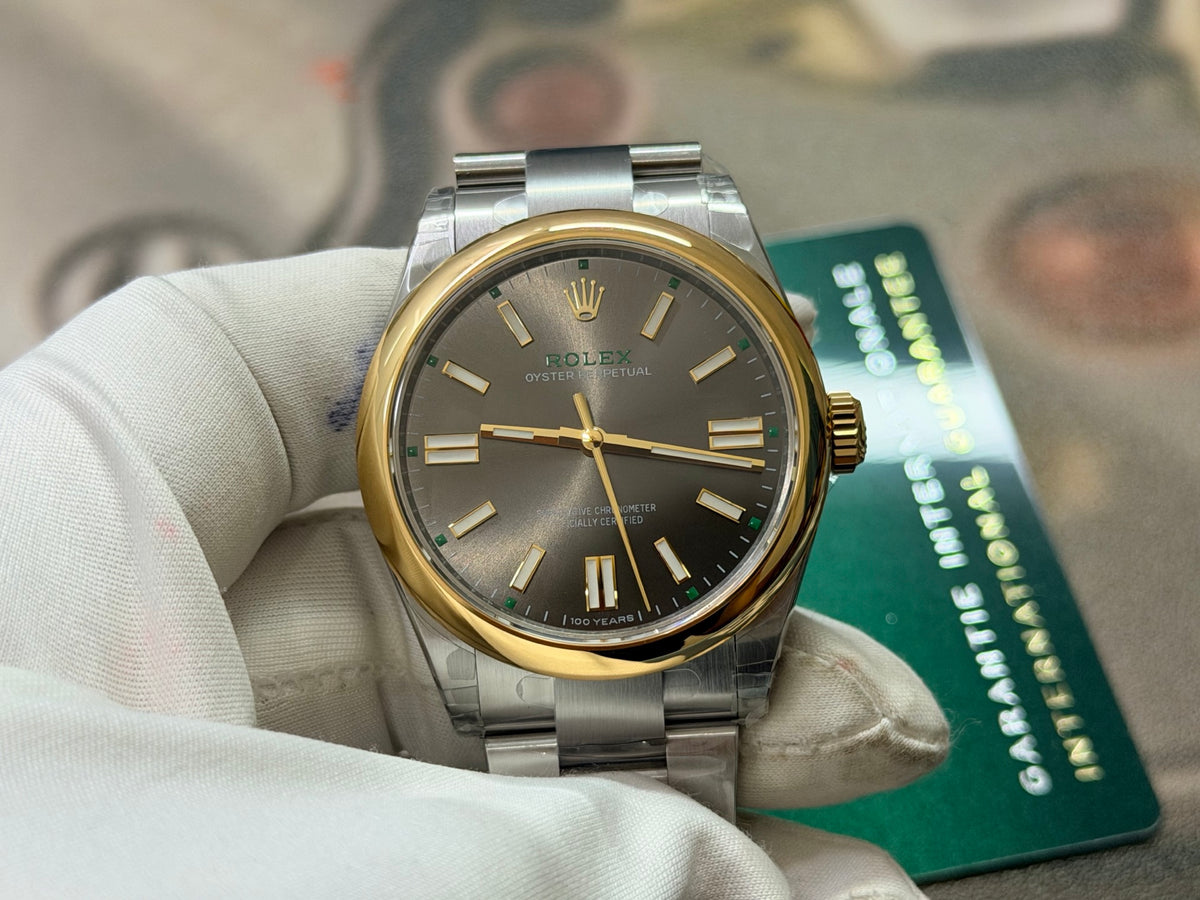 Rolex Oyster Perpetual 41 “100 Years” Anniversary Edition Ref. 134303 Yellow Rolesor