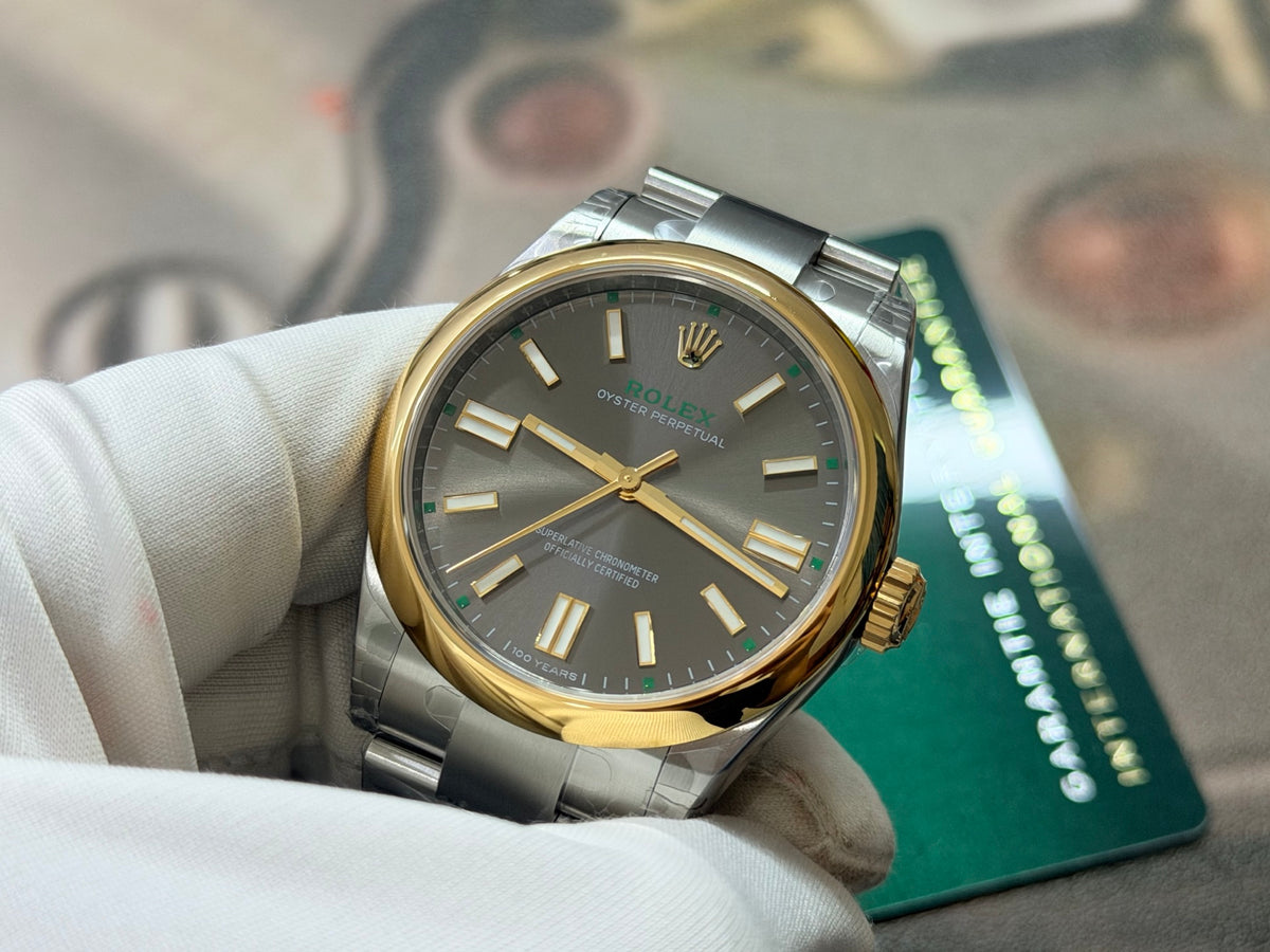 Rolex Oyster Perpetual 41 “100 Years” Anniversary Edition Ref. 134303 Yellow Rolesor